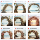 Ultimate Beach Arch Background Bundle