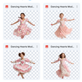 Magical Dancing Hearts Model Overlays
