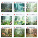Ultimate Mushroom Path Background Bundle