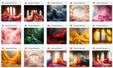 Ultimate Dramatic Silks Background Bundle - Meg Bitton Productions