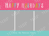 Colorful Holiday Card Template