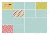 Holiday Collage Card Template