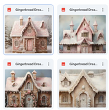 Magical Gingerbread Dreams Textures