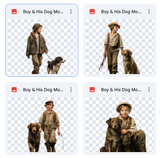 Magical Boy & His Dog Model Overlays
