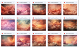 Ultimate Studio Clouds Background Bundle - Meg Bitton Productions