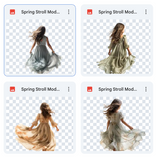 Magical Spring Stroll Model Overlays