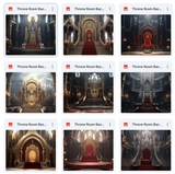 Ultimate Throne Room Background Bundle