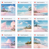 Ultimate Pastel Paradise Background Bundle