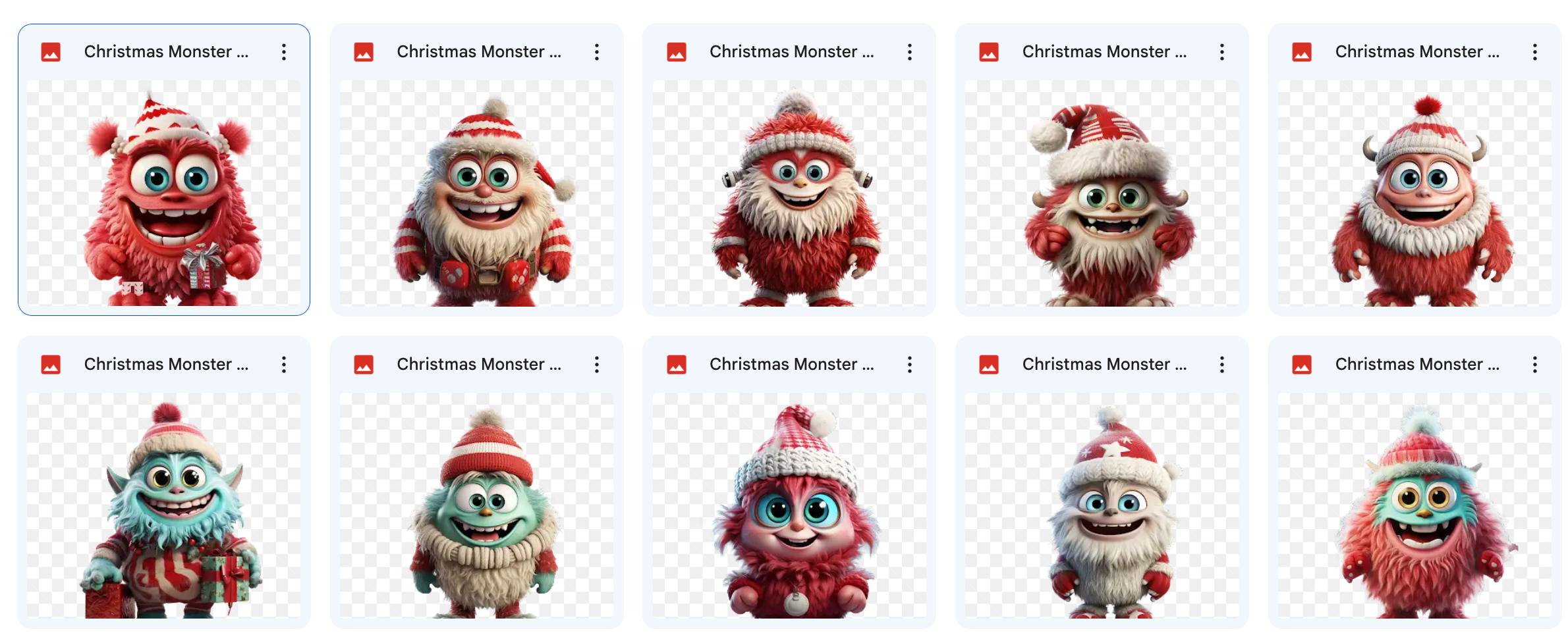 The Christmas Monsters Bundle - Meg Bitton Productions