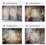 Beautifully Baroque Background Bundle