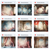 Ultimate Dreamy Baroque Background Bundle