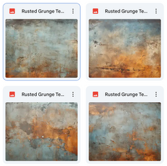 Magical Rusted Grunge Textures