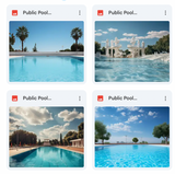 Public Pool Background Bundle
