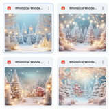 Whimsical Wonderland Background Bundle