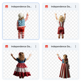 Magical Independence Day Model Overlays