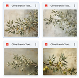 Magical Olive Branch Textures