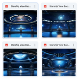 Starship View Background Bundle