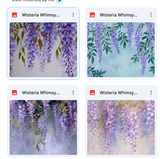 Magical Wisteria Whimsy Textures