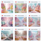 Ultimate Confectionary Background Bundle
