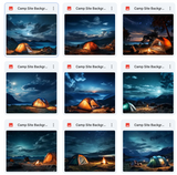 Ultimate Camp Site Background Bundle