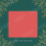 Square Holiday Card Template