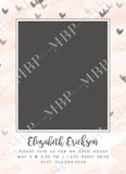 Charcoal & Peach Senior Template