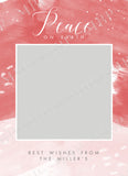 Watercolor Holiday Card Template