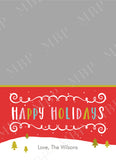 Bright Holiday Card Template