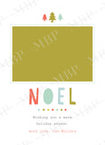 Noel Card Template