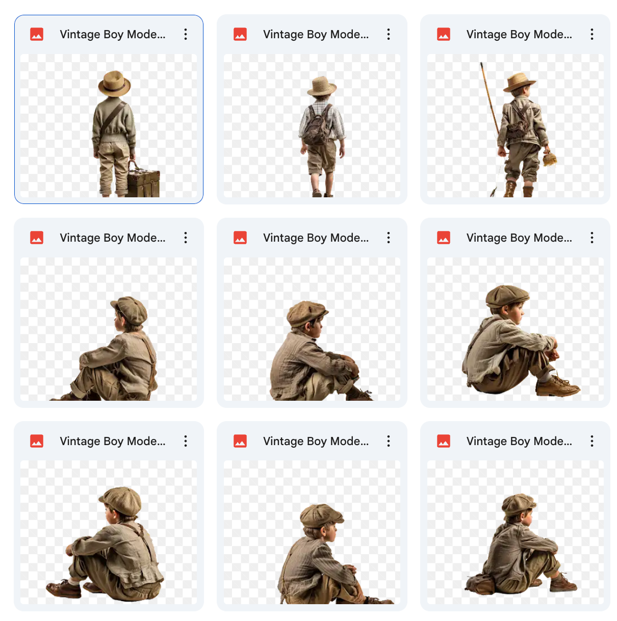 Ultimate Vintage Boy Model Overlays Bundle – Meg Bitton Productions