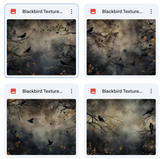 Magical Blackbird Textures