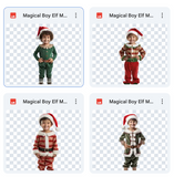 Magical Boy Elf Model Overlays