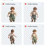 Magical Puddle Hopping Model Overlays