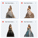 Magical New Years Model Overlays