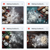 Making Cookies Background Bundle