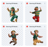 Dancing Elf Model Overlays