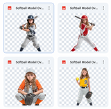 Magical Softball Model Overlays