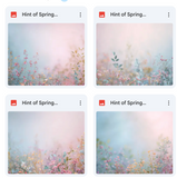 Hint of Spring Background Bundle