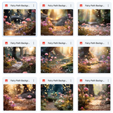 Ultimate Fairy Path Background Bundle