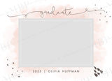 Modern Grad Announcement Template #7