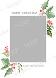 Classic Christmas Card Template