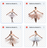 Magical Ballerina Model Overlays