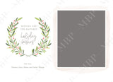 Holly Christmas Card Template #2