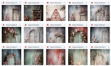 Ultimate Classic Christmas Portrait Background Bundle - Meg Bitton Productions