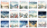 Illustrated Christmas Asset Pack - Meg Bitton Productions