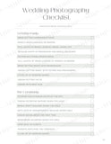 Wedding Checklist Template #1