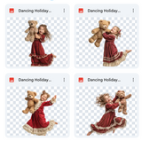 Magical Dancing Holiday Morning Model Overlays
