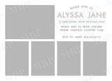 Modern Grad Announcement Template #2