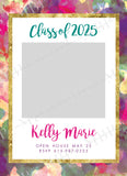 Colorful Senior Announcement Template