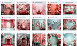 Ultimate Peppermint Studio Background Bundle - Meg Bitton Productions